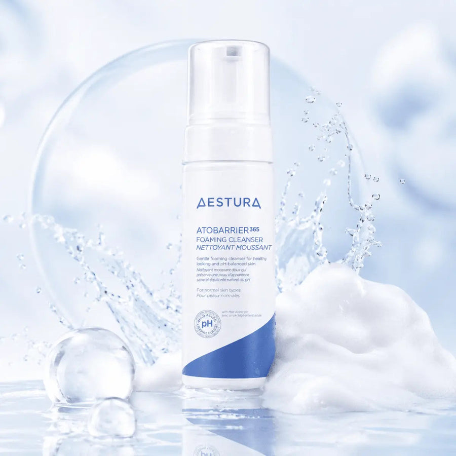 AESTURA ATOBARRIER365 Gentle pH-Balancing Foaming Cleanser Korean OTC