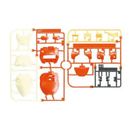 Plastic runner parts included with the Bandai Fuecoco Pokémon model kit