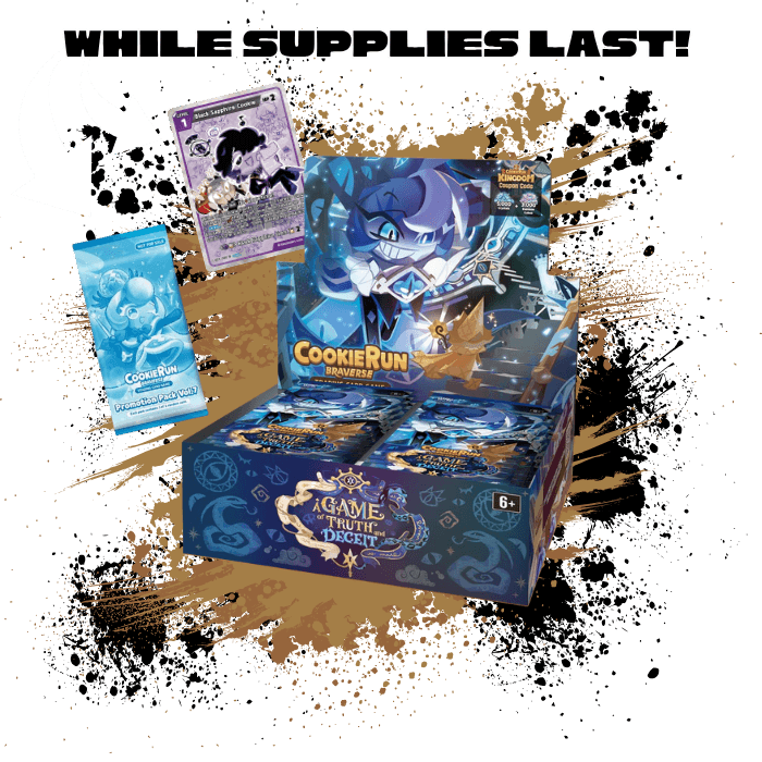 CookieRun Braverse TCG Set 4 A Game of Truth and Deceit booster box